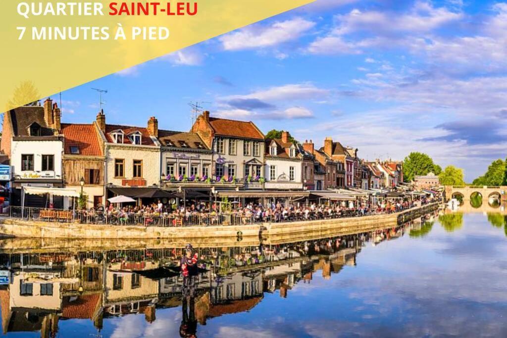 Charmant T2 Hyper-Centre, Netflix, Gare Amiens Ngoại thất bức ảnh